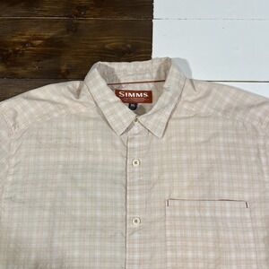 SIMMS Morada SS Fishing Plaid Shirt